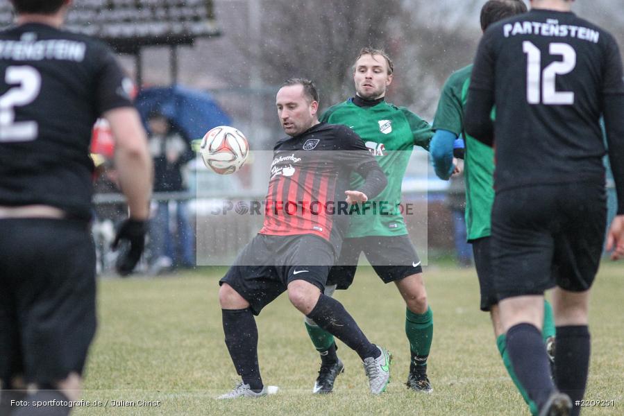 Sebastian Weiß, Steffen Aloe, Kreisliga Würzburg, 28.03.2018, TSV Partenstein, TSV Retzbach - Bild-ID: 2209251
