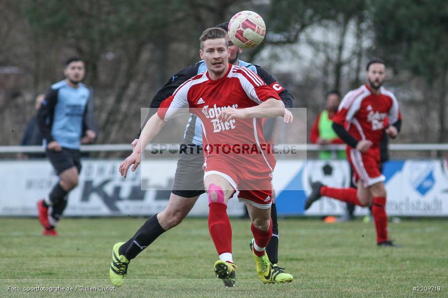 Adnene Elouaer, Szymon Dynia, 31.03.2018, Kreisklasse Würzburg, FC Wiesenfeld-Halsbach, FV Fatihspor Karlstadt - Bild-ID: 2209718