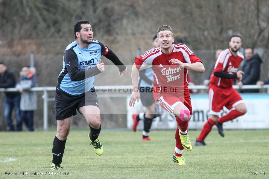 Adnene Elouaer, Szymon Dynia, 31.03.2018, Kreisklasse Würzburg, FC Wiesenfeld-Halsbach, FV Fatihspor Karlstadt - Bild-ID: 2209721
