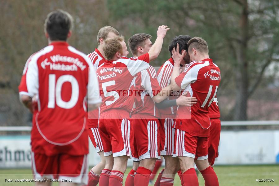 Szymon Dynia, Dominik Kohlhepp, 31.03.2018, Kreisklasse Würzburg, FC Wiesenfeld-Halsbach, FV Fatihspor Karlstadt - Bild-ID: 2209756