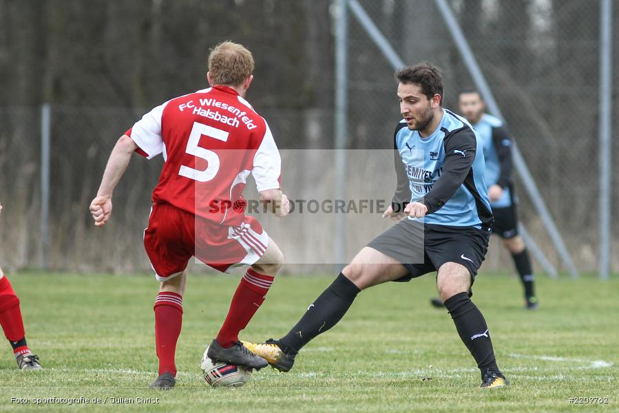 Alperen Yildirim, Max Rautenstengel, 31.03.2018, Kreisklasse Würzburg, FC Wiesenfeld-Halsbach, FV Fatihspor Karlstadt - Bild-ID: 2209762