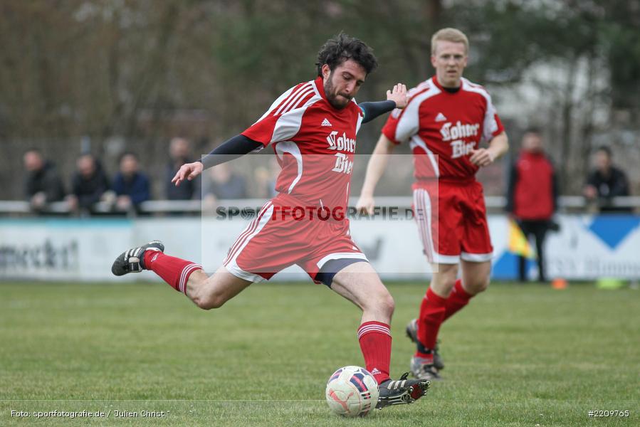 Dominik Kohlhepp, 31.03.2018, Kreisklasse Würzburg, FC Wiesenfeld-Halsbach, FV Fatihspor Karlstadt - Bild-ID: 2209765