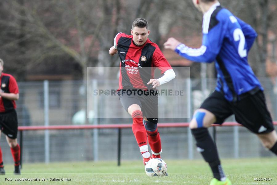 Bastian Schmitt, 31.03.2018, Kreisklasse Würzburg, Derby, BSC Aura, SG Burgsinn - Bild-ID: 2209809 Bastian Schmitt, 31.03.2018, Kreisklasse Würzburg, Derby, BSC Aura, SG Burgsinn - Bild-ID: 2209809