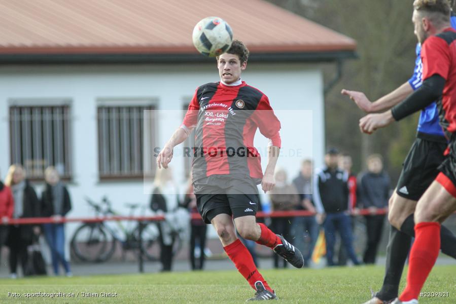Christopher Schmitt, 31.03.2018, Kreisklasse Würzburg, Derby, BSC Aura, SG Burgsinn - Bild-ID: 2209821 Christopher Schmitt, 31.03.2018, Kreisklasse Würzburg, Derby, BSC Aura, SG Burgsinn - Bild-ID: 2209821