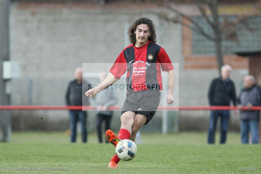 Leon Schlotterbeck, 31.03.2018, Kreisklasse Würzburg, Derby, BSC Aura, SG Burgsinn - Bild-ID: 2209830 Leon Schlotterbeck, 31.03.2018, Kreisklasse Würzburg, Derby, BSC Aura, SG Burgsinn - Bild-ID: 2209830