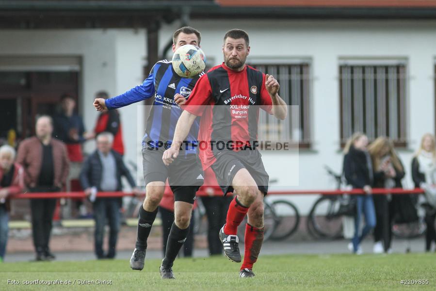 David Pahls, Pascal Preisendörfer, 31.03.2018, Kreisklasse Würzburg, Derby, BSC Aura, SG Burgsinn - Bild-ID: 2209835 David Pahls, Pascal Preisendörfer, 31.03.2018, Kreisklasse Würzburg, Derby, BSC Aura, SG Burgsinn - Bild-ID: 2209835