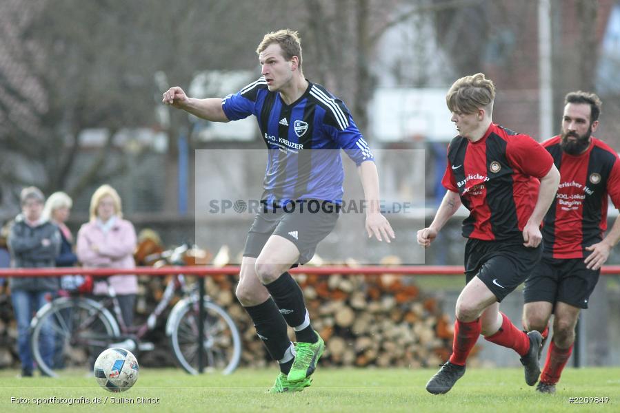 Niclas Christ, 31.03.2018, Kreisklasse Würzburg, Derby, BSC Aura, SG Burgsinn - Bild-ID: 2209849