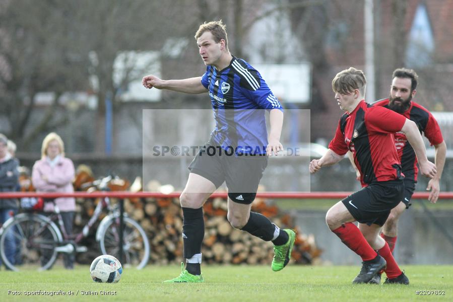 Niclas Christ, 31.03.2018, Kreisklasse Würzburg, Derby, BSC Aura, SG Burgsinn - Bild-ID: 2209852