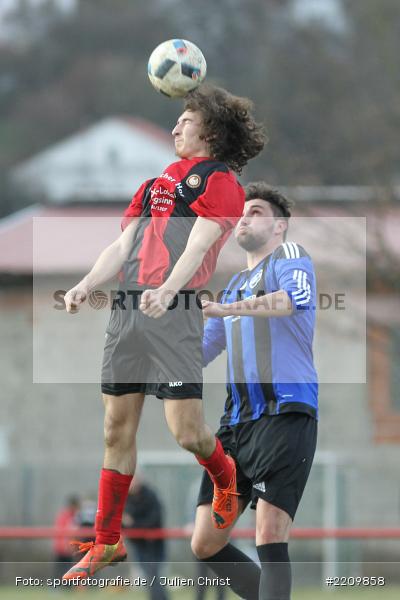 Simon Heinz, Leon Schlotterbeck, 31.03.2018, Kreisklasse Würzburg, Derby, BSC Aura, SG Burgsinn - Bild-ID: 2209858 Simon Heinz, Leon Schlotterbeck, 31.03.2018, Kreisklasse Würzburg, Derby, BSC Aura, SG Burgsinn - Bild-ID: 2209858