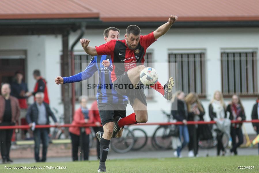 David Pahls, Pascal Preisendörfer, 31.03.2018, Kreisklasse Würzburg, Derby, BSC Aura, SG Burgsinn - Bild-ID: 2209859 David Pahls, Pascal Preisendörfer, 31.03.2018, Kreisklasse Würzburg, Derby, BSC Aura, SG Burgsinn - Bild-ID: 2209859