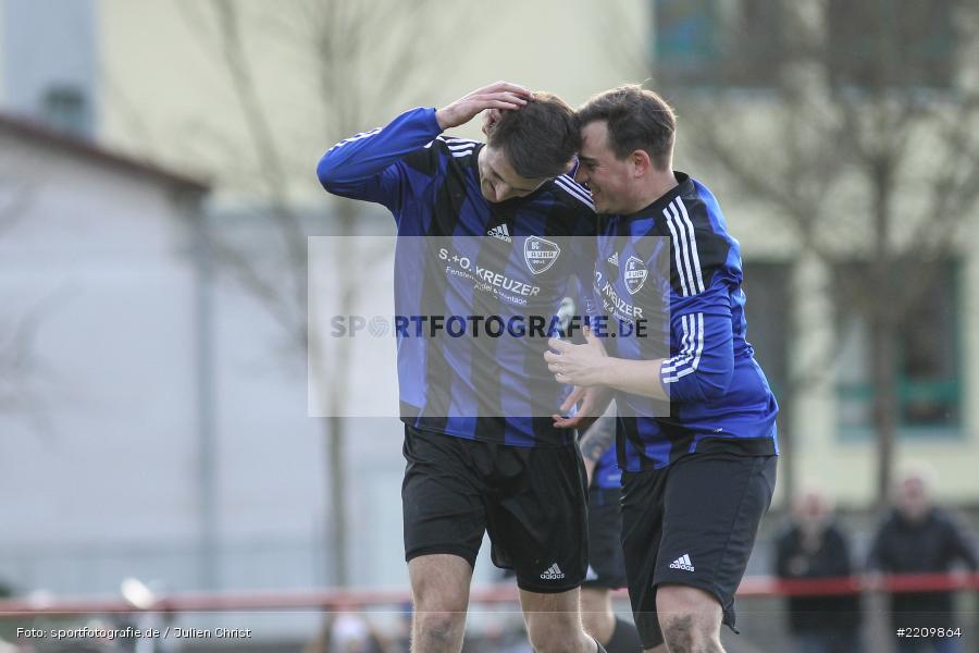 Robin Schindler, Johannes Alsheimer, 31.03.2018, Kreisklasse Würzburg, Derby, BSC Aura, SG Burgsinn - Bild-ID: 2209864 Robin Schindler, Johannes Alsheimer, 31.03.2018, Kreisklasse Würzburg, Derby, BSC Aura, SG Burgsinn - Bild-ID: 2209864
