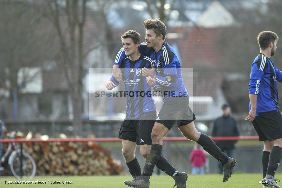 Robin Schindler, Fabian Peter, 31.03.2018, Kreisklasse Würzburg, Derby, BSC Aura, SG Burgsinn - Bild-ID: 2209877 Robin Schindler, Fabian Peter, 31.03.2018, Kreisklasse Würzburg, Derby, BSC Aura, SG Burgsinn - Bild-ID: 2209877