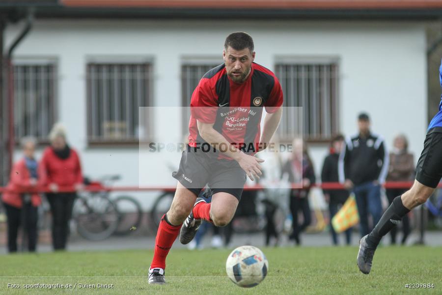 Pascal Preisendörfer, 31.03.2018, Kreisklasse Würzburg, Derby, BSC Aura, SG Burgsinn - Bild-ID: 2209884 Pascal Preisendörfer, 31.03.2018, Kreisklasse Würzburg, Derby, BSC Aura, SG Burgsinn - Bild-ID: 2209884