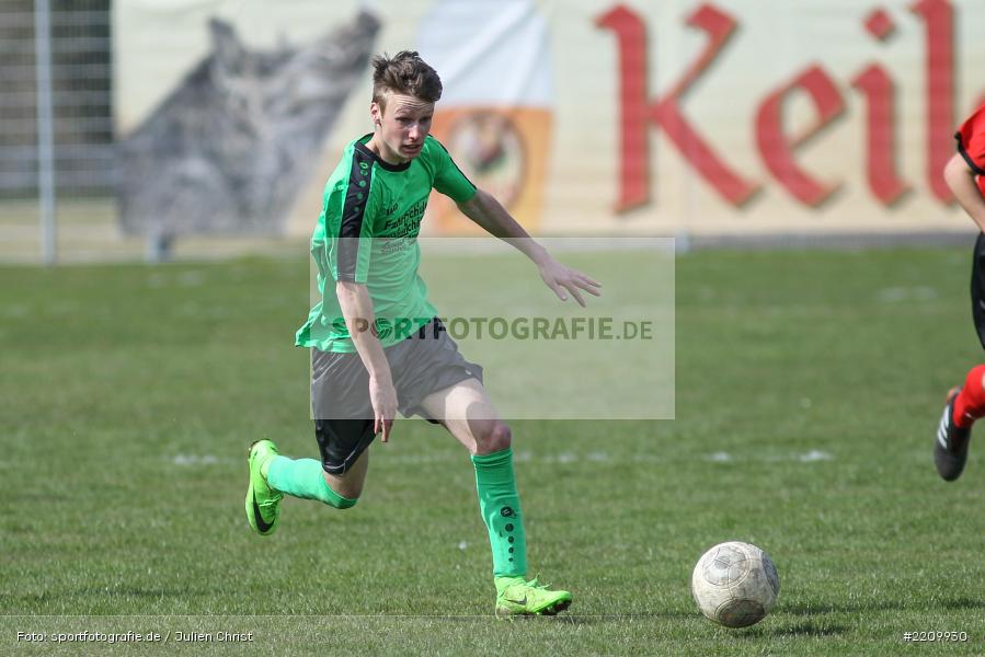 Leonard Ehrenfels, 02.04.2018, Kreisliga U19, (SG) SV Bütthard, (SG) FV Karlstadt - Bild-ID: 2209930 Leonard Ehrenfels, 02.04.2018, Kreisliga U19, (SG) SV Bütthard, (SG) FV Karlstadt - Bild-ID: 2209930