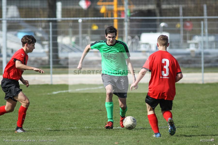 Dominik Zeitz, 02.04.2018, Kreisliga U19, (SG) SV Bütthard, (SG) FV Karlstadt - Bild-ID: 2209942