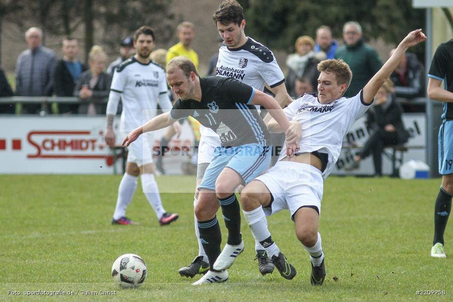 Andreas Rösch, Daniel Plagens, 02.04.2018, Landesliga Nordwest, TSV 1876 Lengfeld, TSV Karlburg - Bild-ID: 2209958 Andreas Rösch, Daniel Plagens, 02.04.2018, Landesliga Nordwest, TSV 1876 Lengfeld, TSV Karlburg - Bild-ID: 2209958