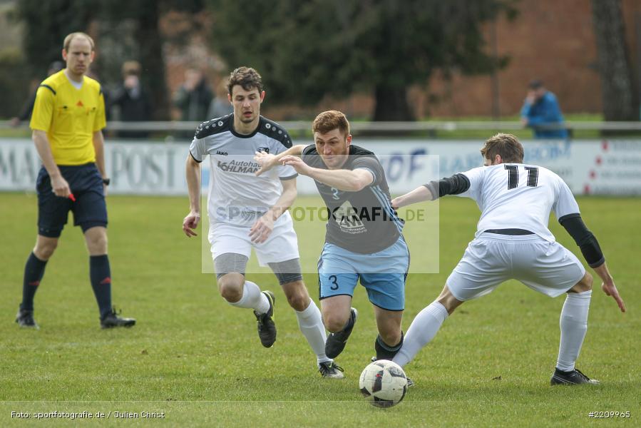 David Machau, Sebastian Markert, 02.04.2018, Landesliga Nordwest, TSV 1876 Lengfeld, TSV Karlburg - Bild-ID: 2209965 David Machau, Sebastian Markert, 02.04.2018, Landesliga Nordwest, TSV 1876 Lengfeld, TSV Karlburg - Bild-ID: 2209965