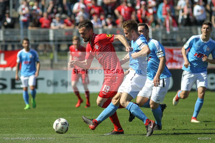 07.04.2018, Dallenberg, FLYERALARM Arena, 3. Liga, Fortuna Köln, FC Würzburger Kickers - Bild-ID: 2210476