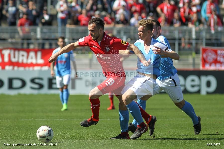07.04.2018, Dallenberg, FLYERALARM Arena, 3. Liga, Fortuna Köln, FC Würzburger Kickers - Bild-ID: 2210477