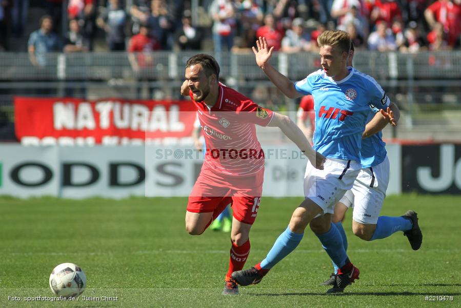 07.04.2018, Dallenberg, FLYERALARM Arena, 3. Liga, Fortuna Köln, FC Würzburger Kickers - Bild-ID: 2210478