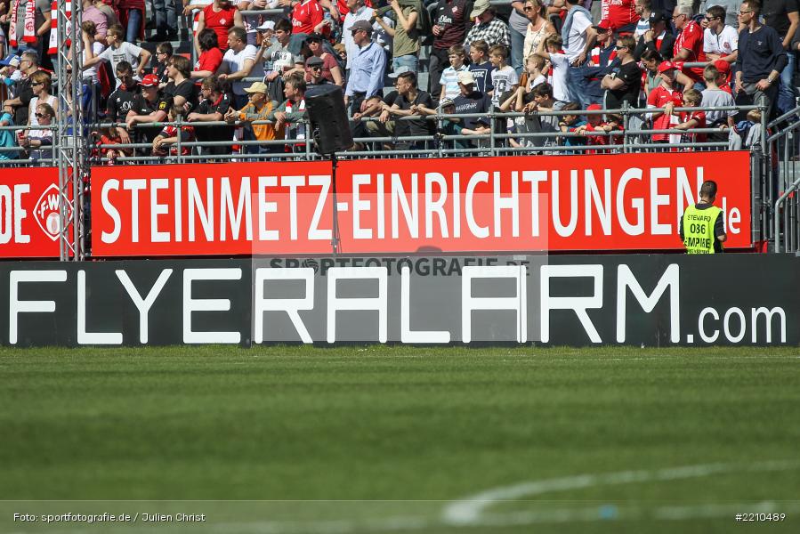 07.04.2018, Dallenberg, FLYERALARM Arena, 3. Liga, Fortuna Köln, FC Würzburger Kickers - Bild-ID: 2210489