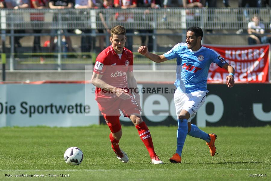 07.04.2018, Dallenberg, FLYERALARM Arena, 3. Liga, Fortuna Köln, FC Würzburger Kickers - Bild-ID: 2210505