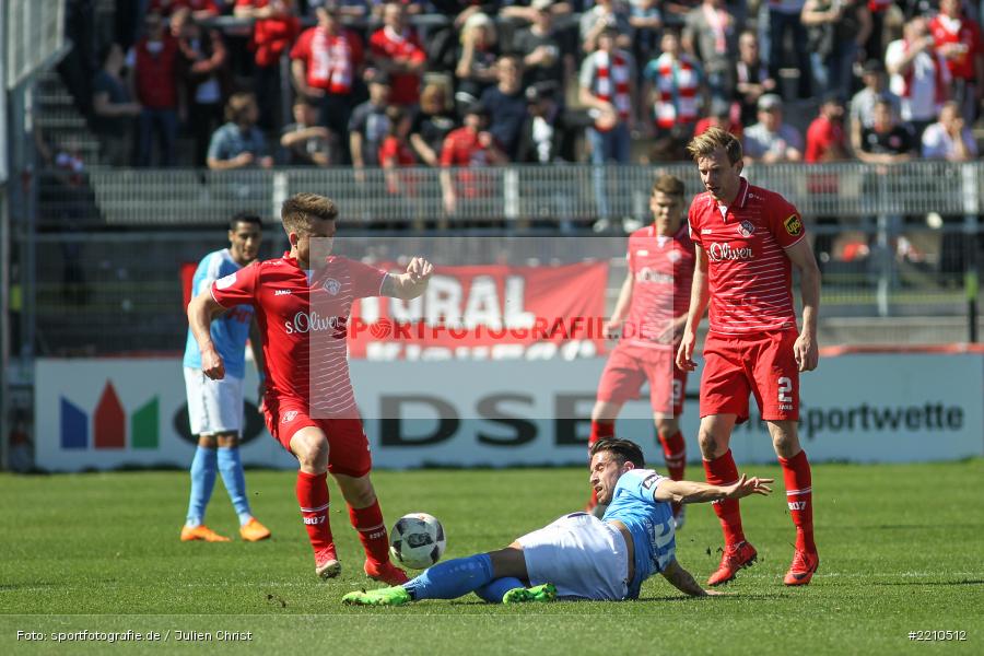 07.04.2018, Dallenberg, FLYERALARM Arena, 3. Liga, Fortuna Köln, FC Würzburger Kickers - Bild-ID: 2210512