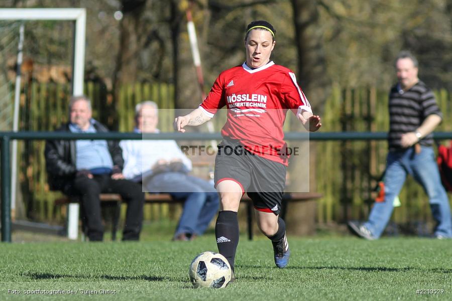 Steffi Kneitz, 07.04.2018, Landesliga Nordwest, SV Frensdorf, FC Karsbach - Bild-ID: 2210529