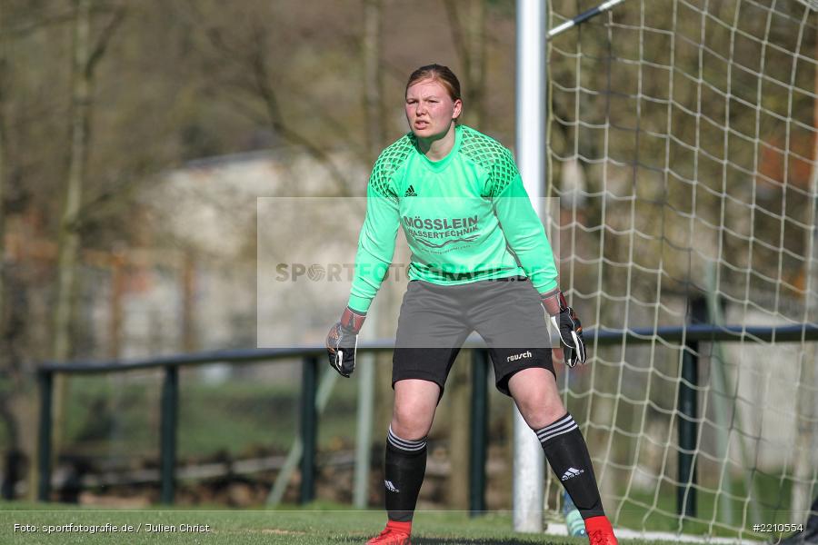 Melissa Mennig, 07.04.2018, Landesliga Nordwest, SV Frensdorf, FC Karsbach - Bild-ID: 2210554