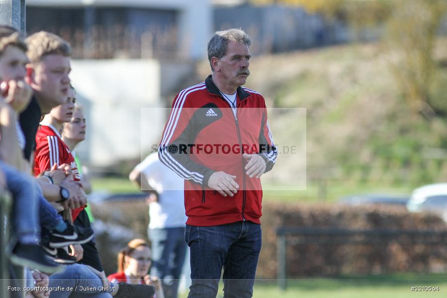 Harald Duhnke, 07.04.2018, Landesliga Nordwest, SV Frensdorf, FC Karsbach - Bild-ID: 2210564