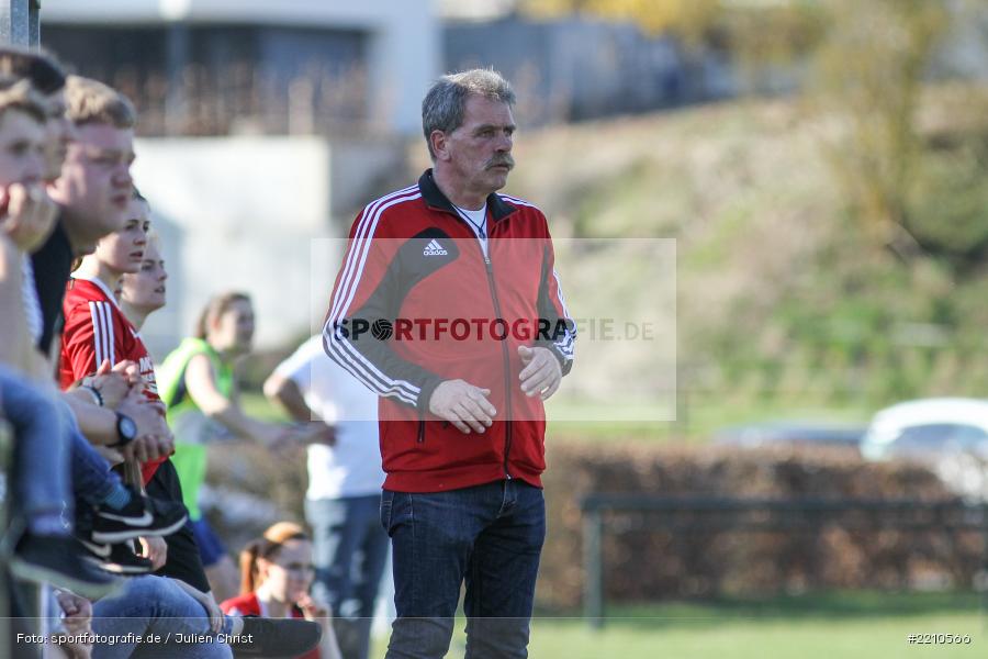Harald Duhnke, 07.04.2018, Landesliga Nordwest, SV Frensdorf, FC Karsbach - Bild-ID: 2210566