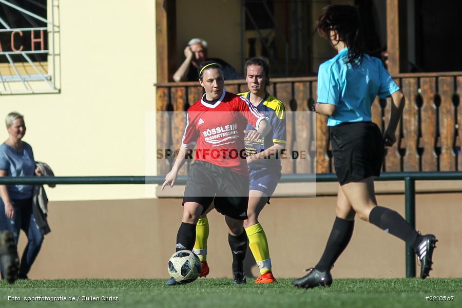 Steffi Kneitz, 07.04.2018, Landesliga Nordwest, SV Frensdorf, FC Karsbach - Bild-ID: 2210567
