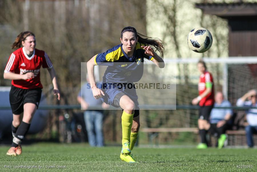 Marsia Gath, 07.04.2018, Landesliga Nordwest, SV Frensdorf, FC Karsbach - Bild-ID: 2210583