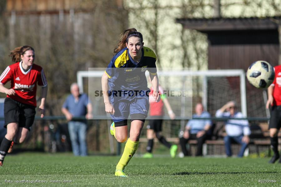 Marsia Gath, 07.04.2018, Landesliga Nordwest, SV Frensdorf, FC Karsbach - Bild-ID: 2210584
