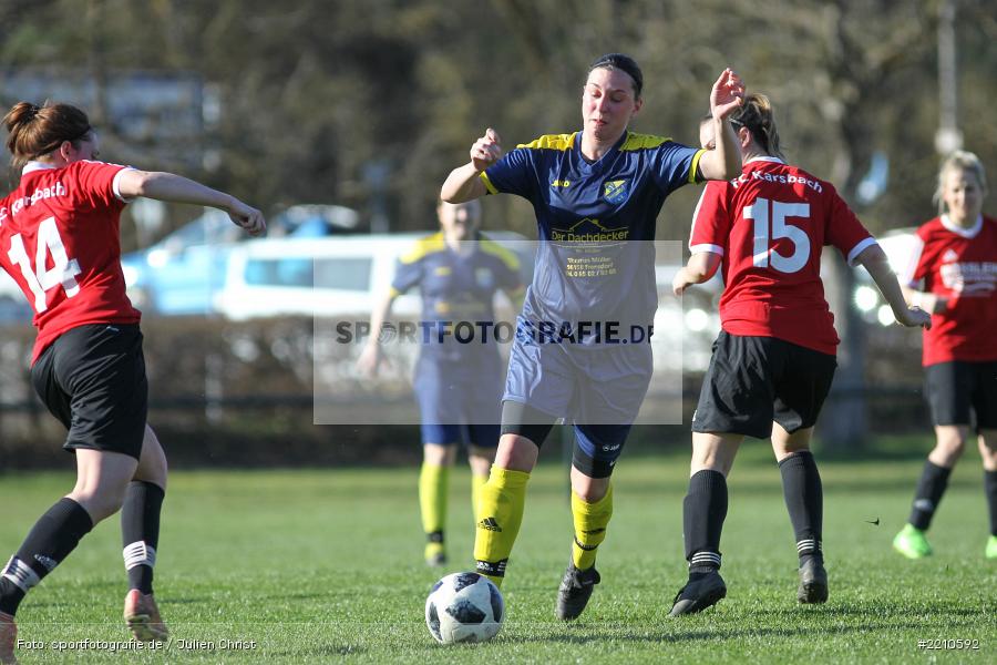 Sophia Burkard, 07.04.2018, Landesliga Nordwest, SV Frensdorf, FC Karsbach - Bild-ID: 2210592