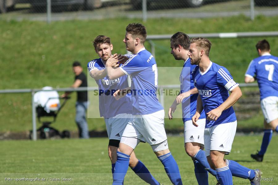 Maximilian Franz, 08.04.2018, Kreisklasse Würzburg, FV Wernfeld/Adelsberg, FV Fatihspor Karlstadt - Bild-ID: 2210622
