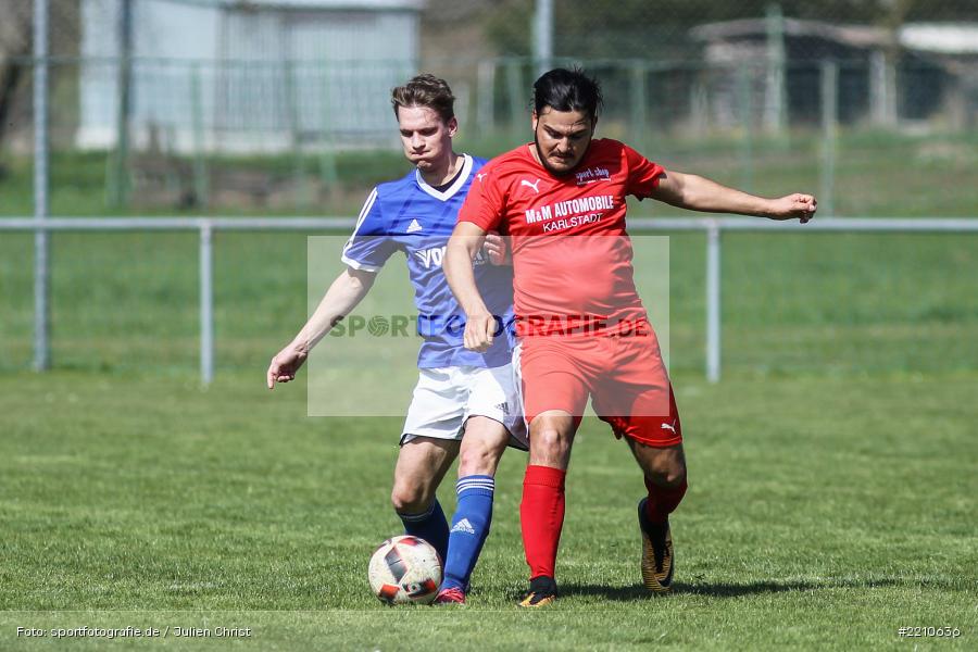 Alpay Ötgün, 08.04.2018, Kreisklasse Würzburg, FV Wernfeld/Adelsberg, FV Fatihspor Karlstadt - Bild-ID: 2210636