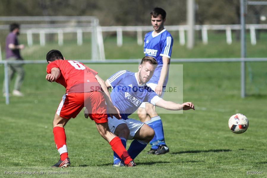 Julian Volpert, 08.04.2018, Kreisklasse Würzburg, FV Wernfeld/Adelsberg, FV Fatihspor Karlstadt - Bild-ID: 2210641