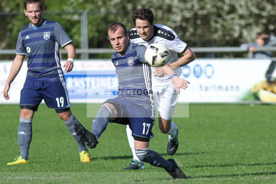 Tobias Wießmann, Soner Basar, 14.04.2018, Landesliga Nordwest, TuS Feuchtwangen, TSV Karlburg - Bild-ID: 2210657