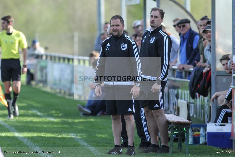 Patrick Sträßer, 14.04.2018, Landesliga Nordwest, TuS Feuchtwangen, TSV Karlburg - Bild-ID: 2210661