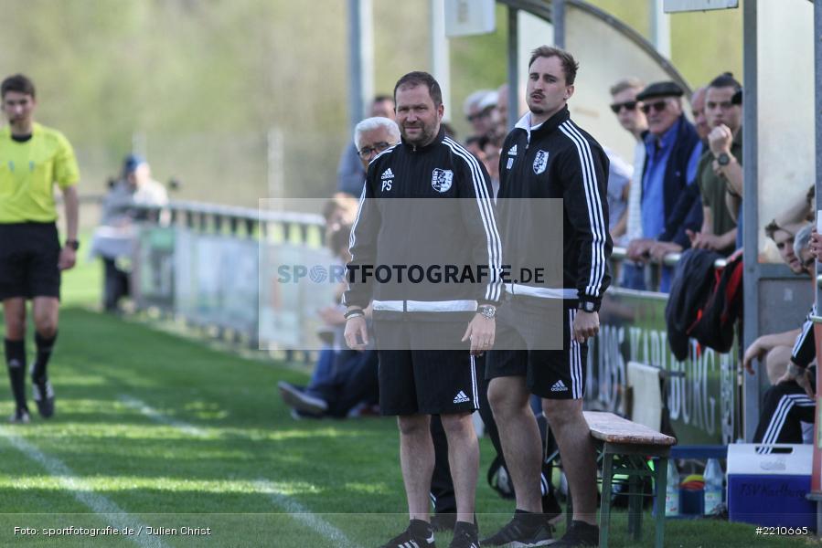 Patrick Sträßer, 14.04.2018, Landesliga Nordwest, TuS Feuchtwangen, TSV Karlburg - Bild-ID: 2210665