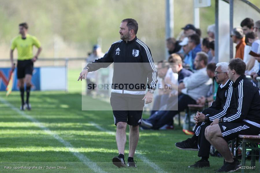 Patrick Sträßer, 14.04.2018, Landesliga Nordwest, TuS Feuchtwangen, TSV Karlburg - Bild-ID: 2210667
