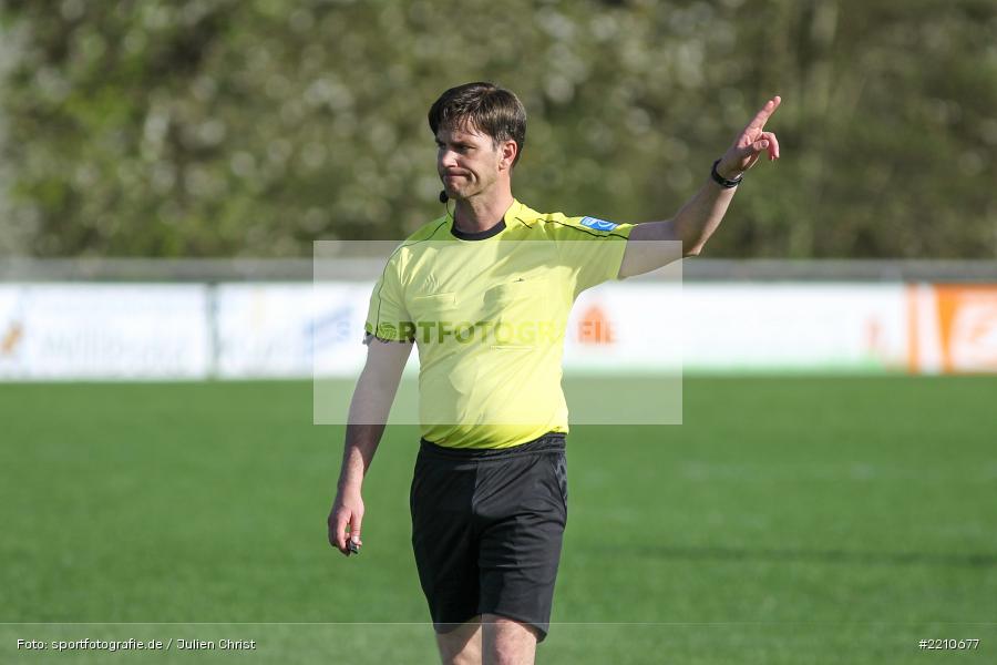 Björn Söllner, 14.04.2018, Landesliga Nordwest, TuS Feuchtwangen, TSV Karlburg - Bild-ID: 2210677