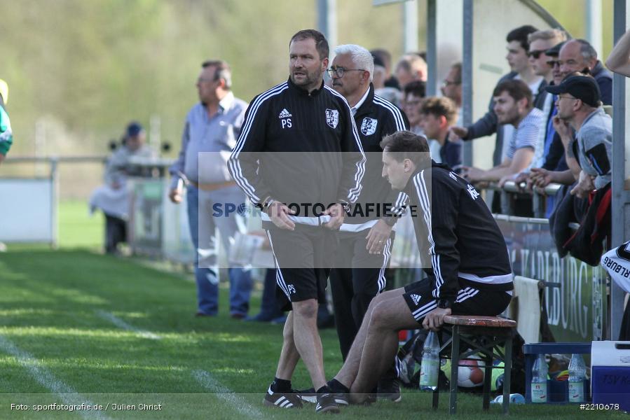 Patrick Sträßer, 14.04.2018, Landesliga Nordwest, TuS Feuchtwangen, TSV Karlburg - Bild-ID: 2210678