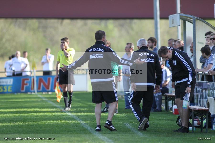 Patrick Sträßer, 14.04.2018, Landesliga Nordwest, TuS Feuchtwangen, TSV Karlburg - Bild-ID: 2210685