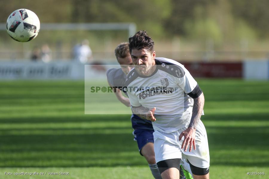 Steffen Bachmann, 14.04.2018, Landesliga Nordwest, TuS Feuchtwangen, TSV Karlburg - Bild-ID: 2210688