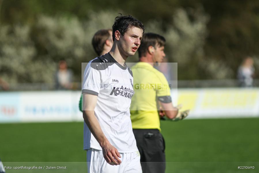 Cedric Fenske, 14.04.2018, Landesliga Nordwest, TuS Feuchtwangen, TSV Karlburg - Bild-ID: 2210690