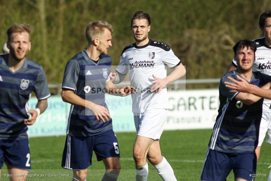 Marvin Schramm, 14.04.2018, Landesliga Nordwest, TuS Feuchtwangen, TSV Karlburg - Bild-ID: 2210708