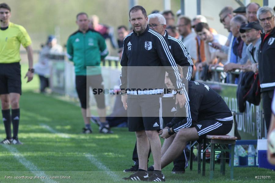Patrick Sträßer, 14.04.2018, Landesliga Nordwest, TuS Feuchtwangen, TSV Karlburg - Bild-ID: 2210711