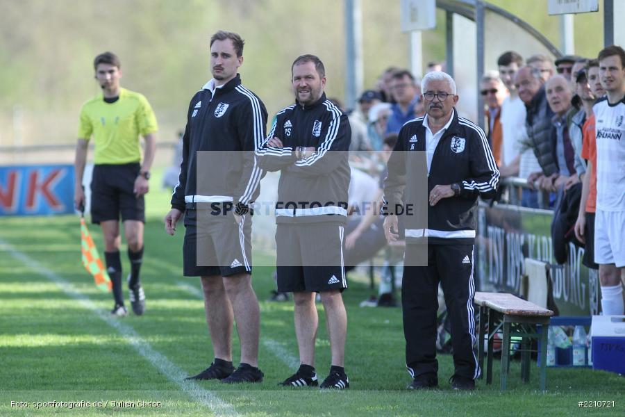 Patrick Sträßer, 14.04.2018, Landesliga Nordwest, TuS Feuchtwangen, TSV Karlburg - Bild-ID: 2210721